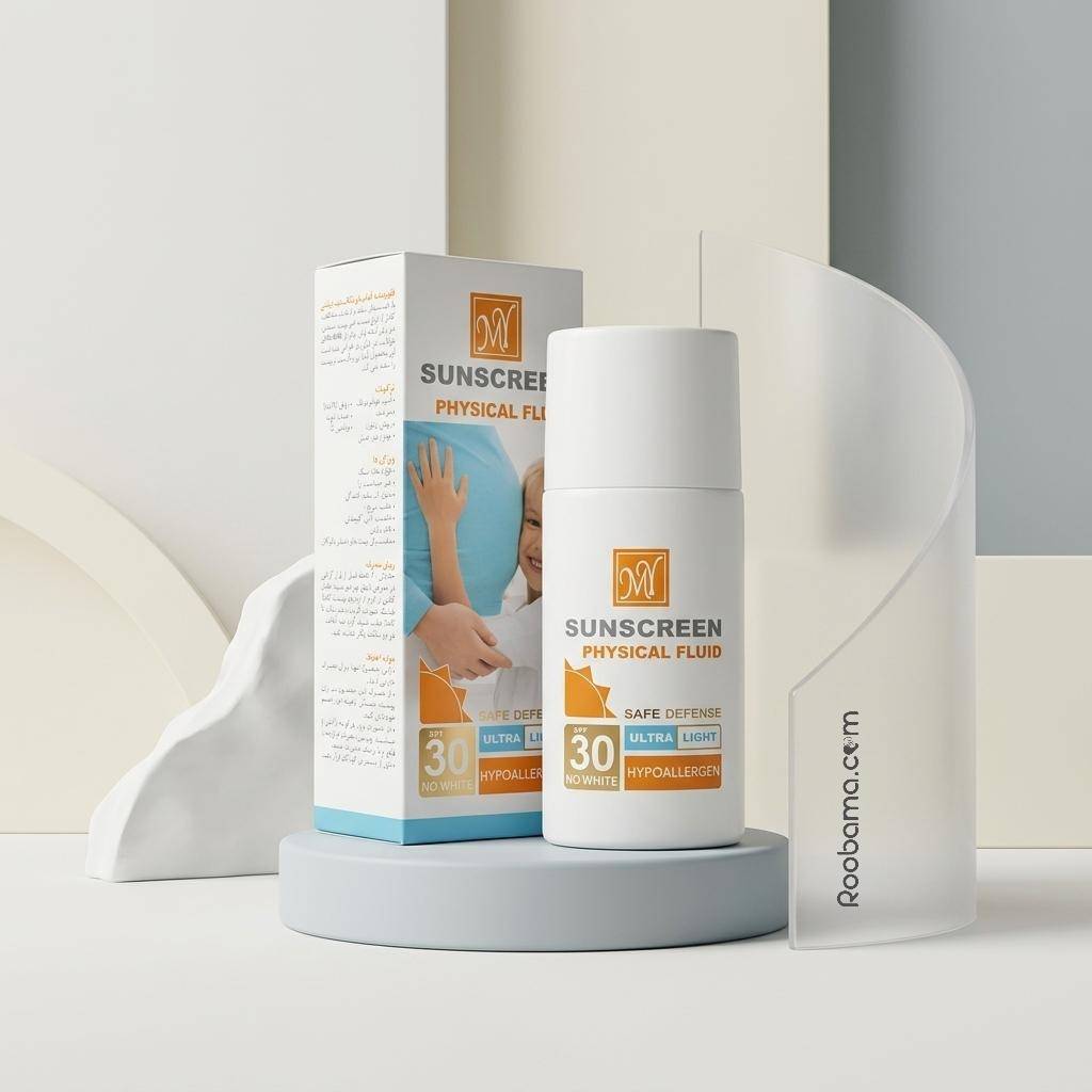 خرید فلوئید ضد آفتاب بی‌رنگ مای SPF30 مدل Safe Defense Physical از نمایندگی