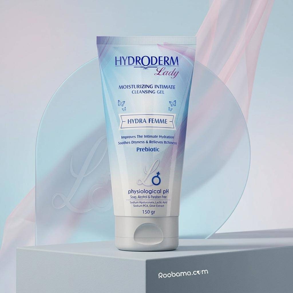 ژل بهداشتی ژنیتال بانوان هیدرودرم، مرطوب کننده هیدرا فم HYDRA FEMME