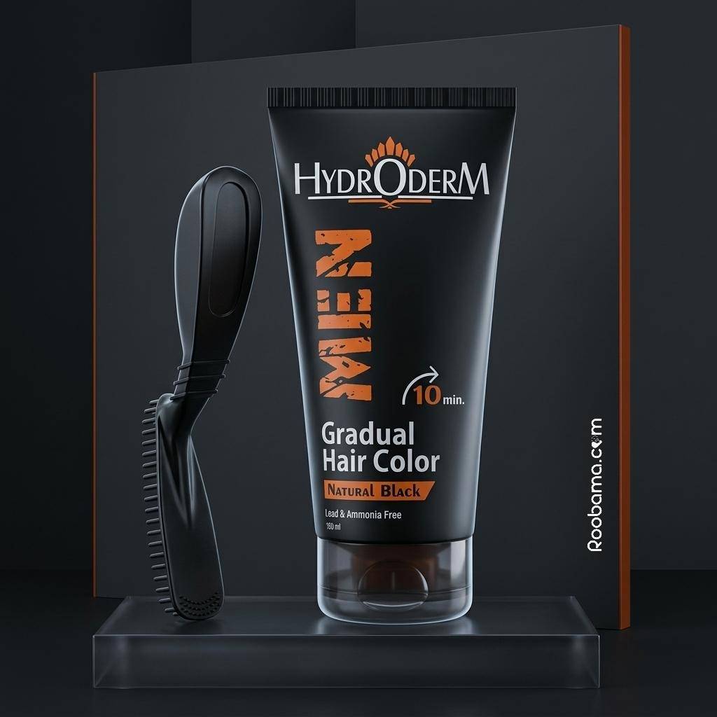  کرم رنگ موی تدریجی آقایان هیدرودرم Gradual Hair Color