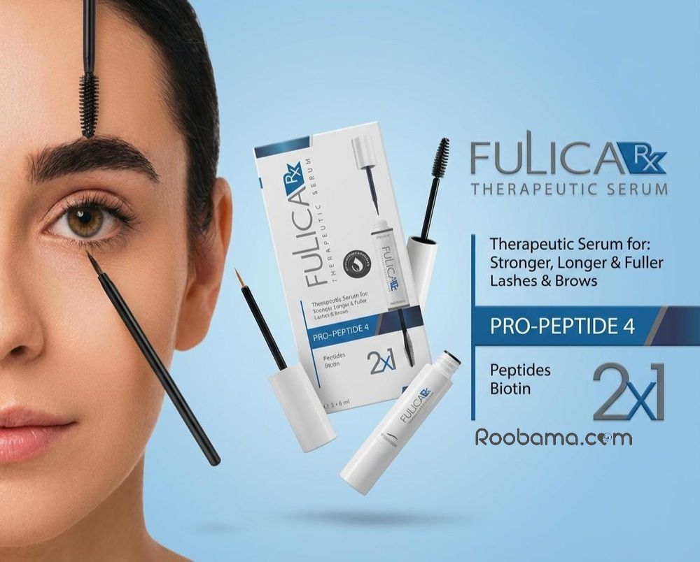 سرم Fulica RX تقویتکننده مژه و ابرو – افزایش ضخامت و استحکام طبیعی