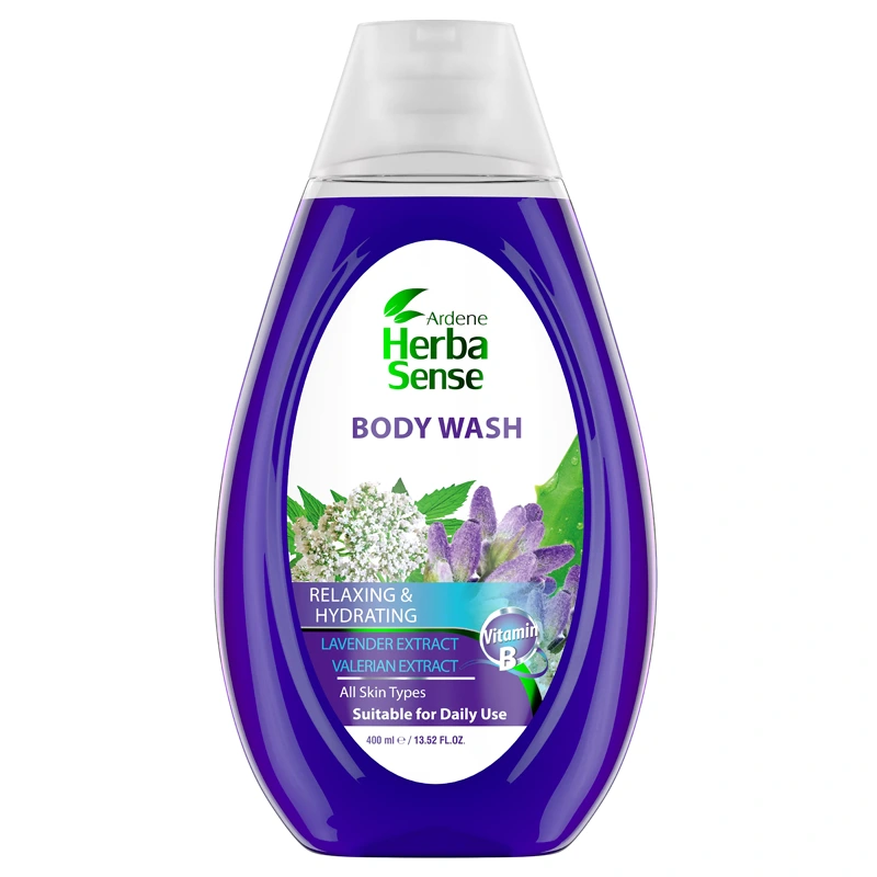 شامپوبدن با رایحه آرامش‌بخش آردن‌هرباسنس  حجم 400 میلی‌لیتر