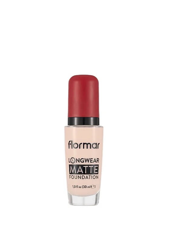 کرمپودر مات فلورمار Flormar longwear matte  حجم 30 میلی لیتر