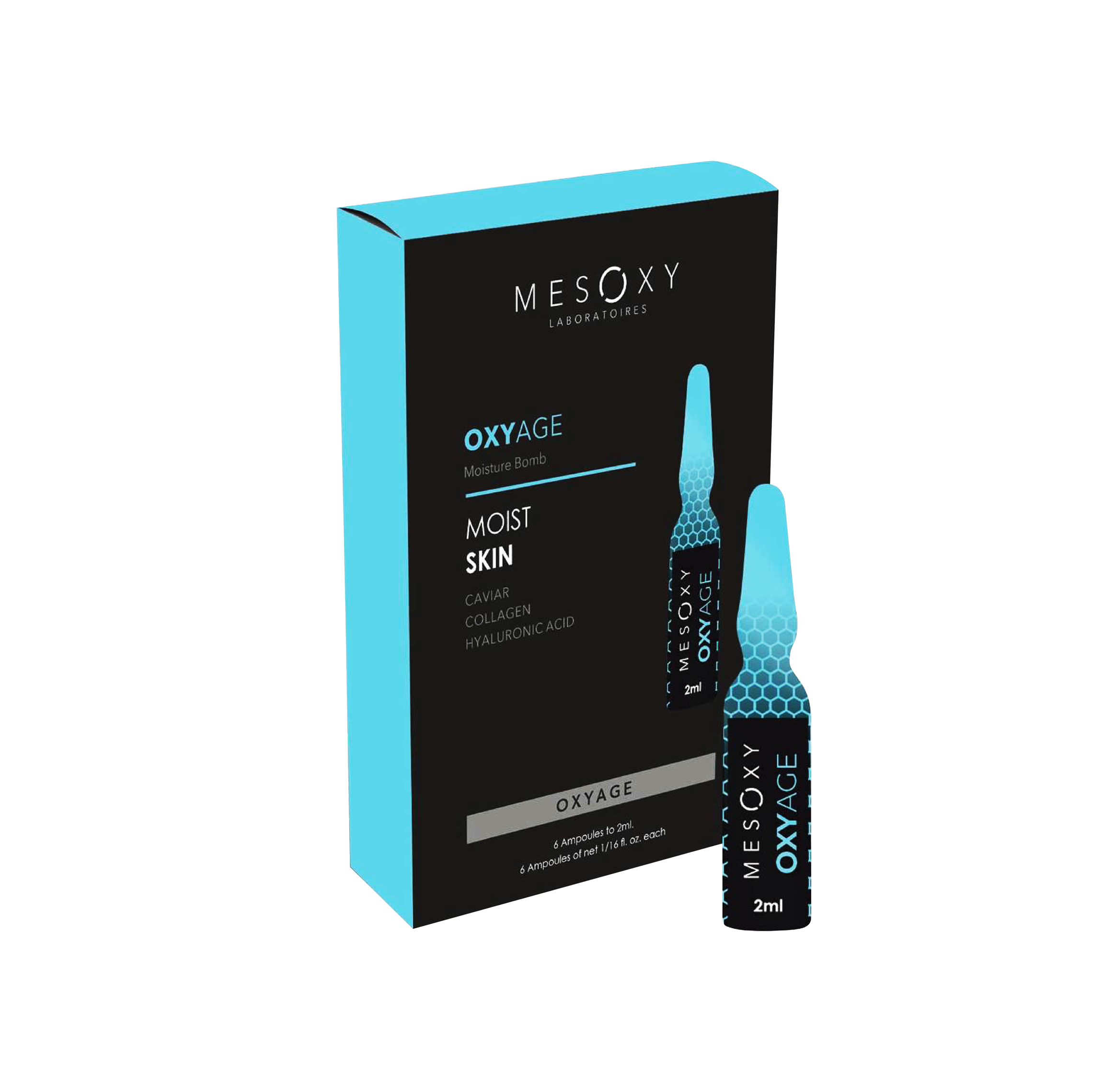 سرم اکسی ایج مزوکسی Mesoxy Oxy Age حجم 2میلی‌لیتر  ampul 6  x