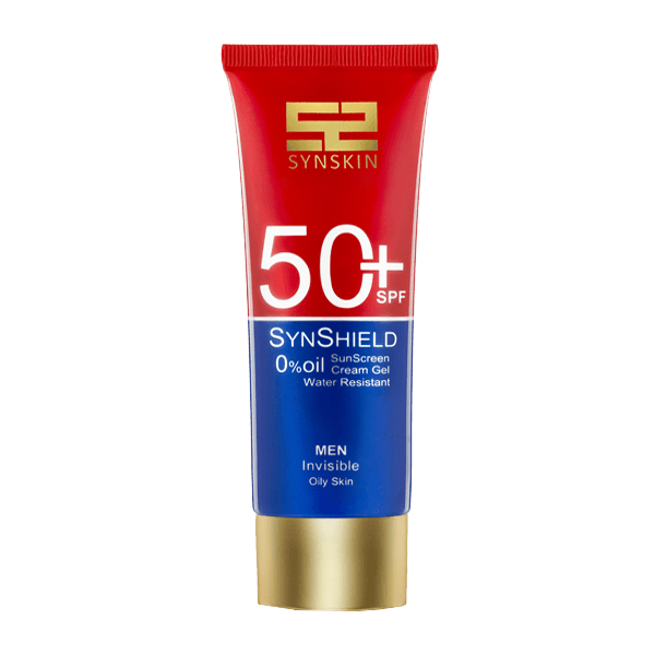 ژل کرم ضد آفتاب +SPF50 فاقد چربی آقایان ساین اسکین حجم 50 میلی‌لیتر