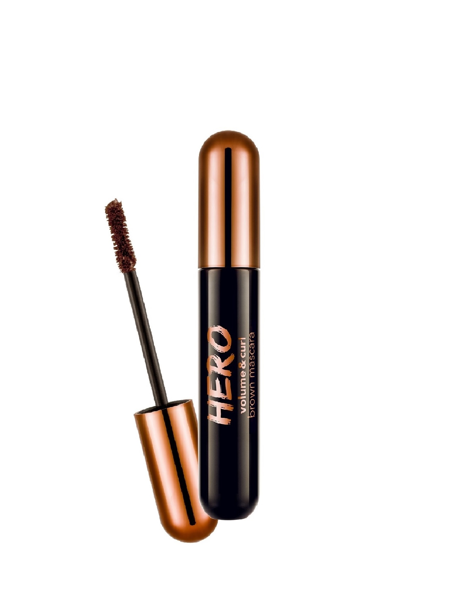 ریمل حجم دهنده و فرکننده فلورمار  Flormar 001 Brown Hero Volume & Curl  حجم 10 میلی لیتر