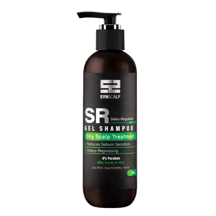 ژل شامپو فاقد سولفات موهای چرب SR ساین اسکالپ حجم 280 میلی‌لیتر