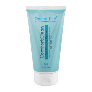 کرم فوم پاک‌کننده صورت کامفورت کلین دکتر ژیلا حجم 130 میلی‌لیتر
