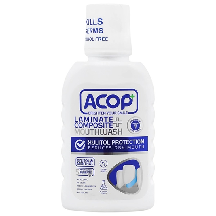 دهانشویه لمینت کامپوزیت آکوپ حجم 300 میلی‌لیتر