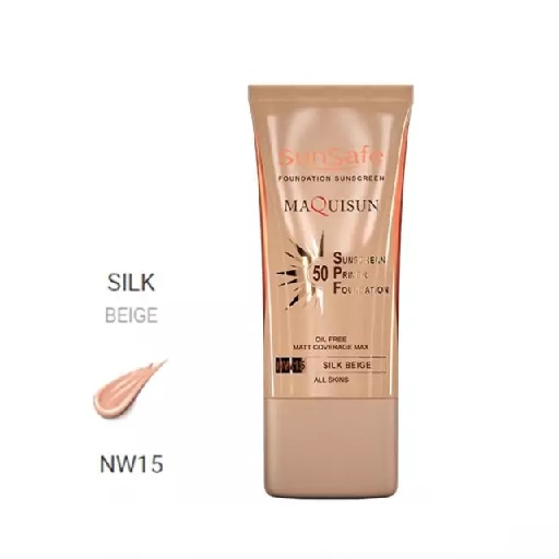 کرم ضدآفتاب سان‌سیف MAQUISUN کد NW15 حجم 40 میلی‌لیتر