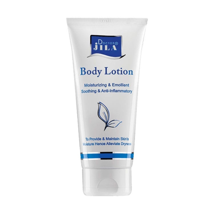 لوسیون مرطوب‌کننده بدن دکتر ژیلا حجم 200 میلی‌لیتر
