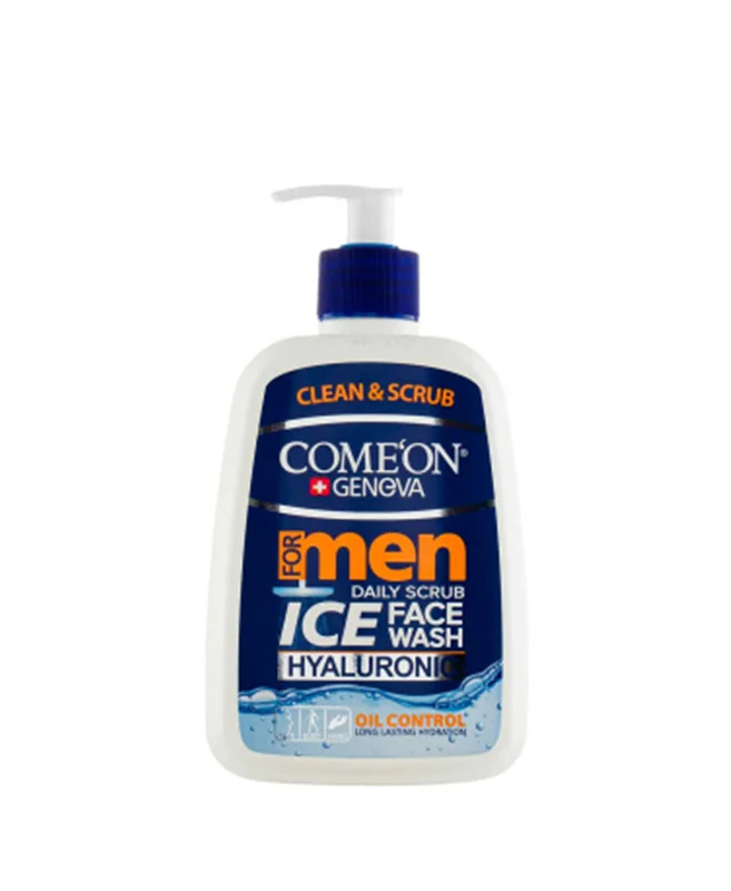 ژل اسکراب و شستشوی صورت کامان مخصوص آقایان 500 میل
