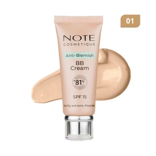 بی بی کرم آنتی بلمیش نوت NOTE Anti-Blemish BB 01 حجم 30 میلی‌لیتر