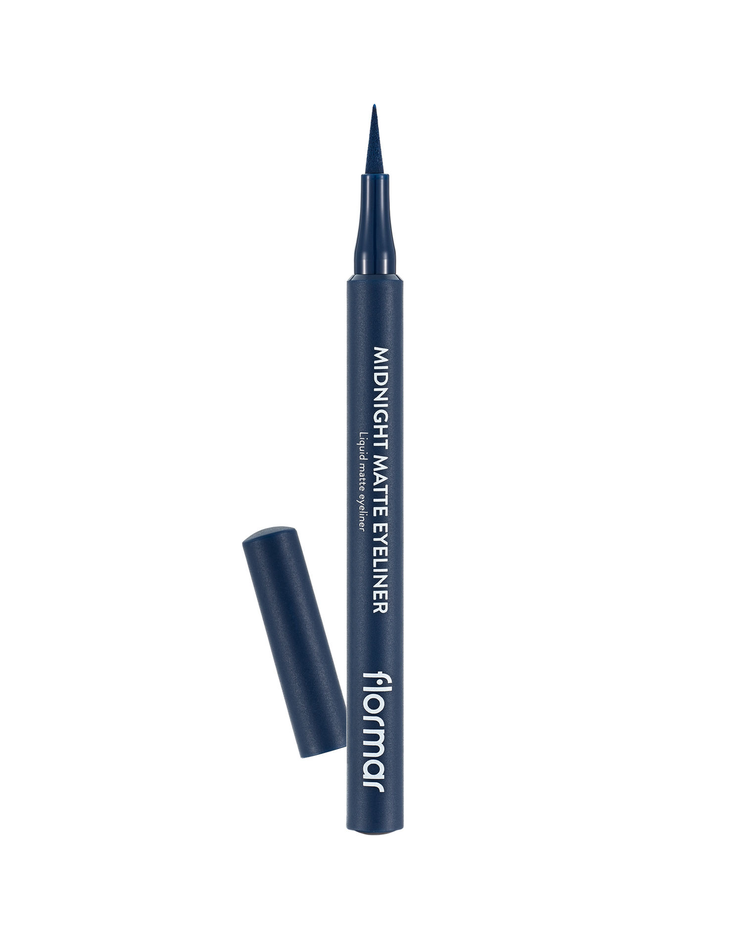 خط‌چشم ماژیکی میدنایت فلورمار Flormar Midnight matte کد 03 Dark blue