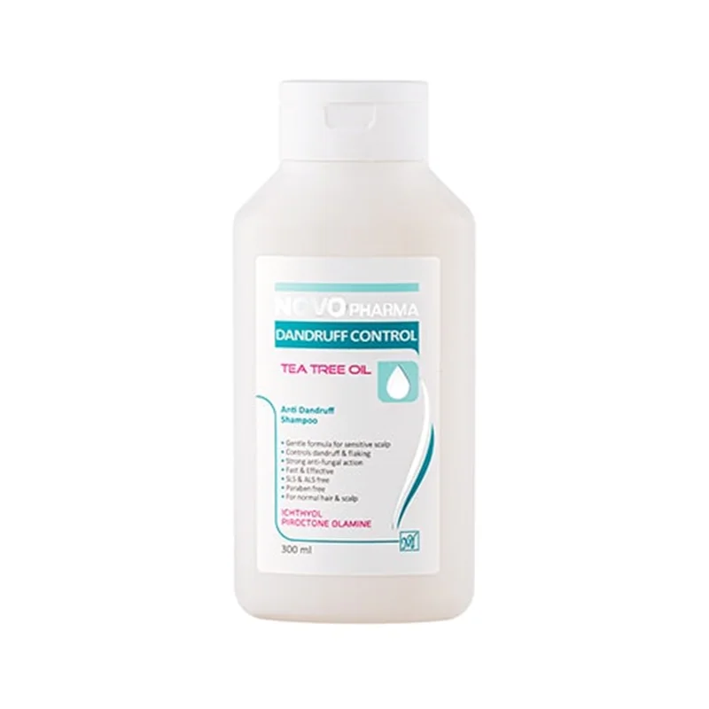 شامپو ضد شوره موهای نرمال نووفارما حجم ۳۰۰ میلی لیتر