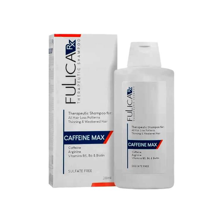 شامپو حجم‌دهنده و تقویت‌کننده مو Caffeine Max فولیکا Rx حجم 200 میلی‌لیتر