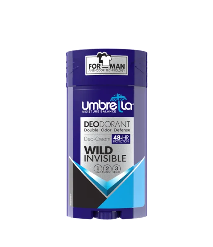 استیک دئودورانت مردانه آمبرلا مدل WILD واید سورمه ای 90 میلیلیتر