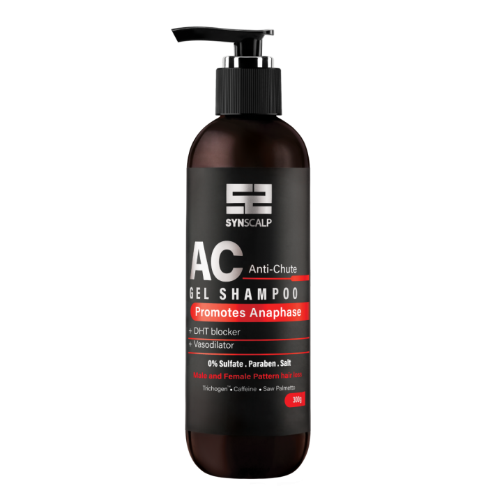 ژل شامپو فاقد سولفات ضدریزش مو AC ساین اسکالپ حجم 280 میلی‌لیتر