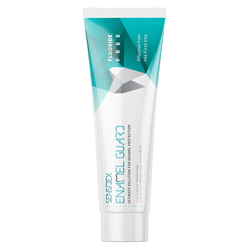 خمیردندان کامل سنسیدکس مدل Enamel Guard حاوی هیدروکسی آپاتیت مخصوص دندان‌های حساس وزن 100 گرم