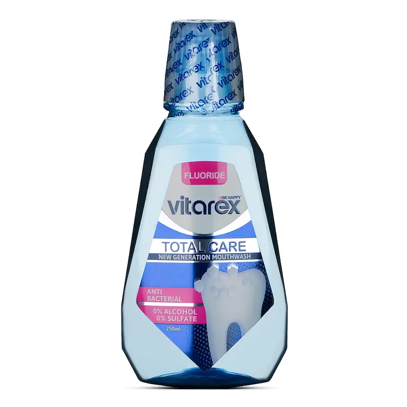 دهان شویه کامل ویتارکس  Vitarex حجم 250 میلی‌لیتر