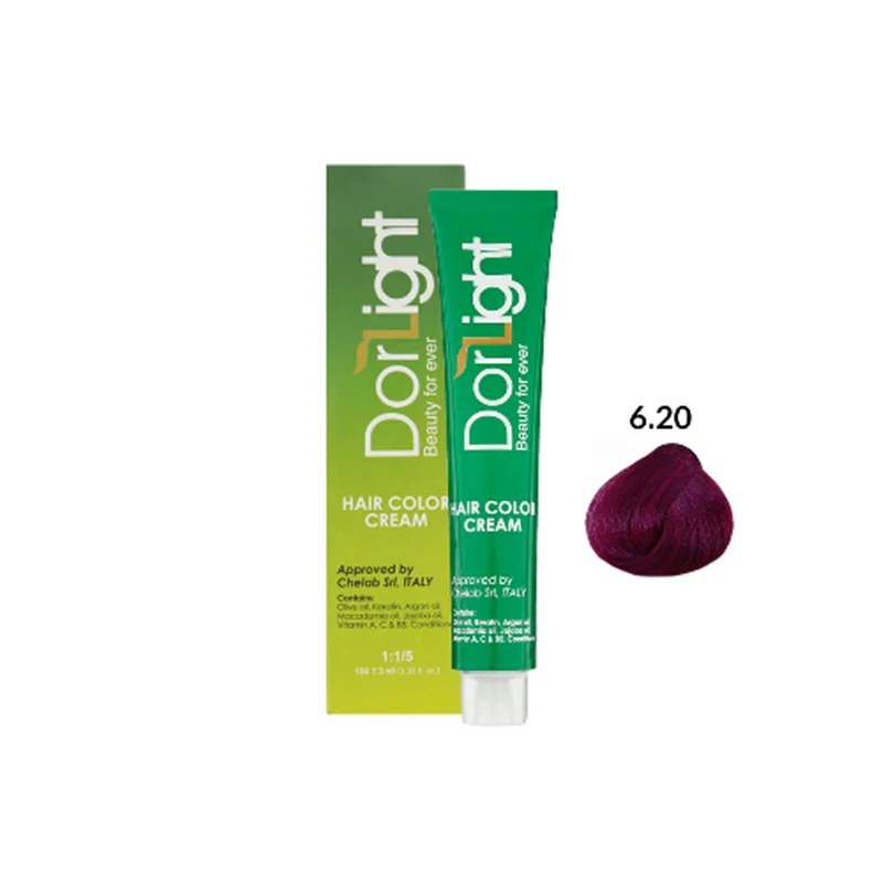 رنگ مو دورلایت گروه Purple حجم 100 میل - شماره 6.20