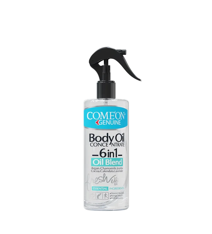 روغن بدن کامان 6 در 1 حجم 400 میلیلیتر