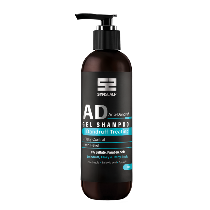 ژل شامپو فاقد سولفات ضدشوره (درمان شوره) AD ساین اسکالپ حجم 280 میلی‌لیتر