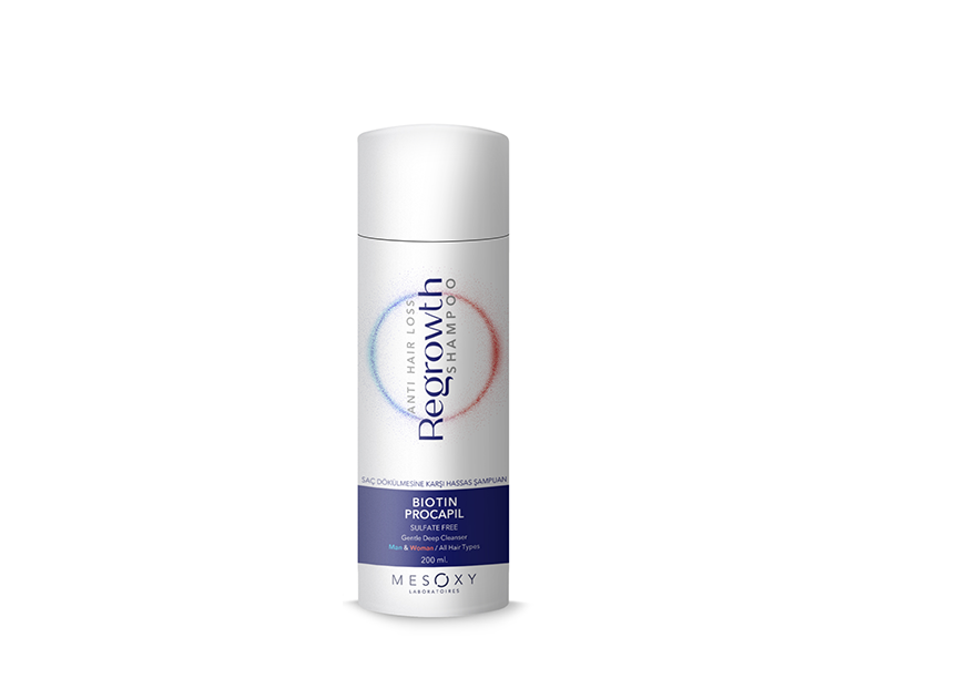 شامپو ضدریزش و تقویت‌کننده ددپیل مزوکسی Regrowth Shampoo حجم 200 میلی‌لیتر