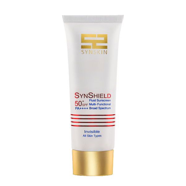 فلوئید ضدآفتاب +SPF50 بی رنگ ساین اسکین حجم 50 میلی‌لیتر