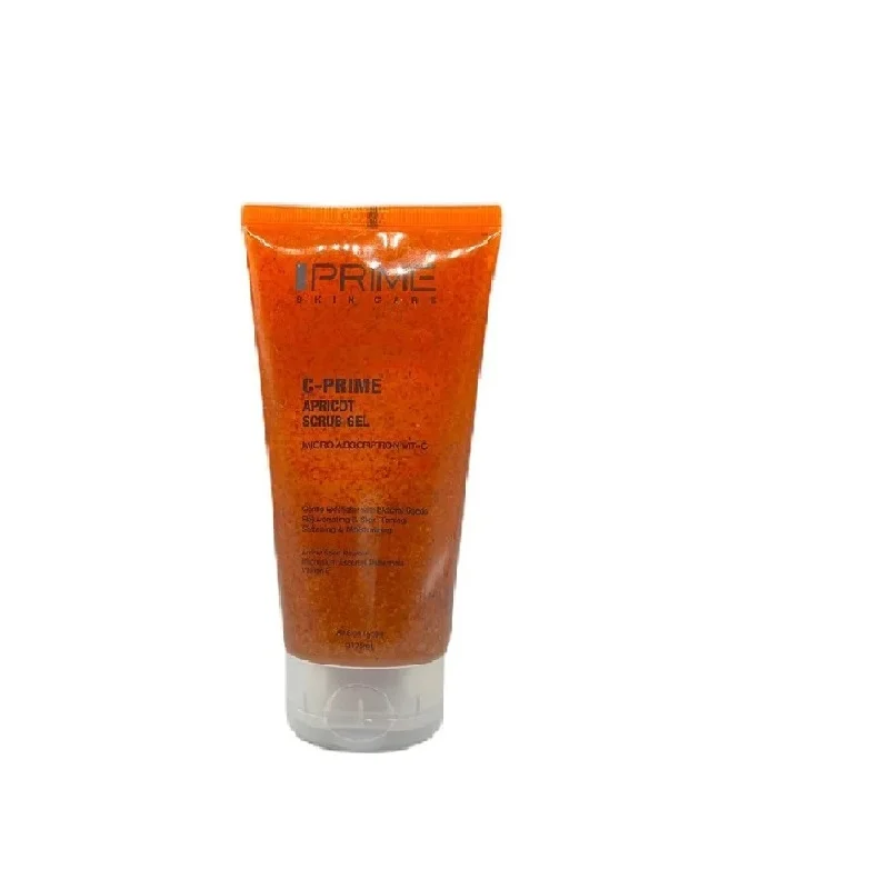 ژل اسکراب پاک کننده زردآلو پرایم حجم ۱۷۵ میلی لیتر