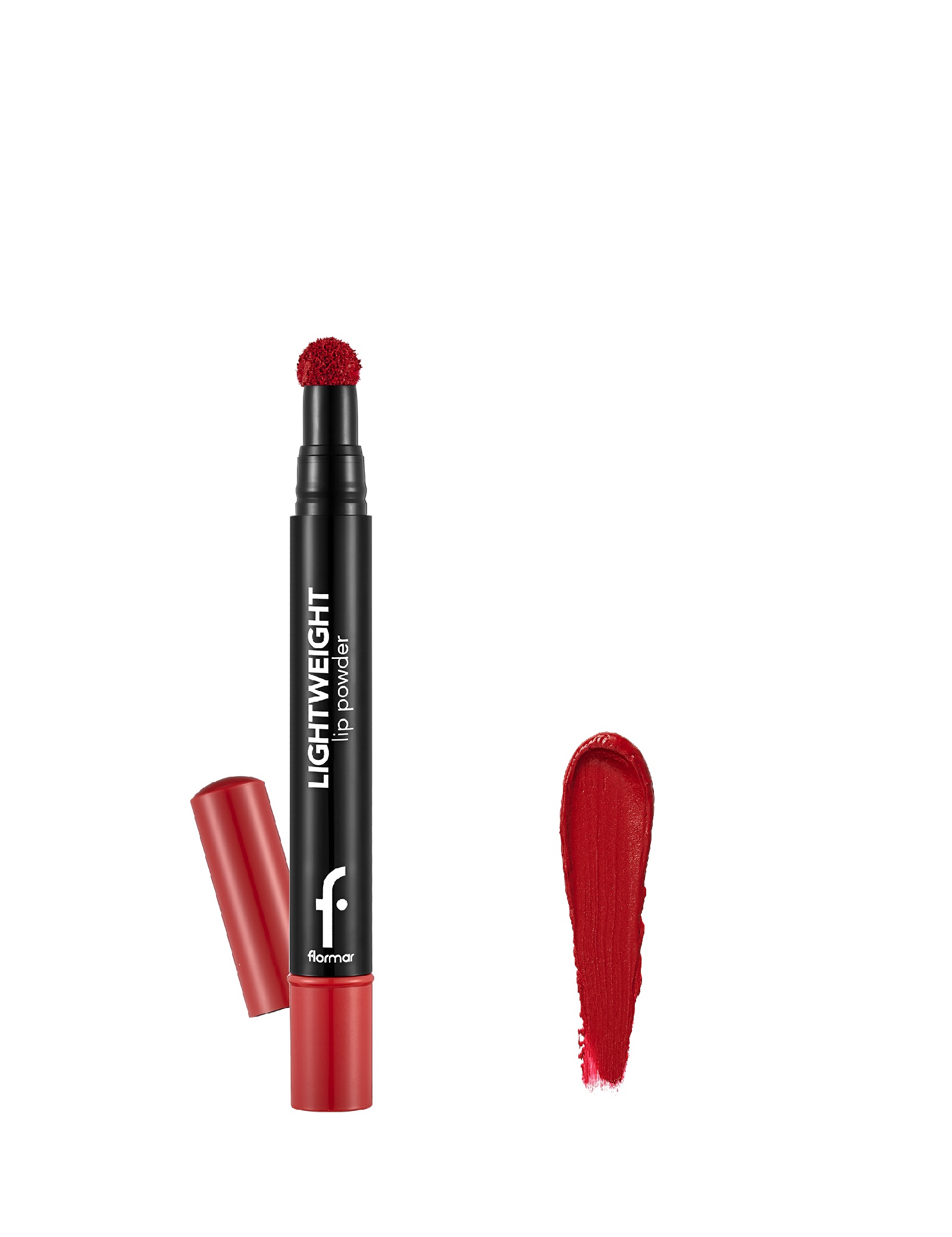 رژ لب پودری پددار فلورمار لایت ویت Flormar Lightweight Lip Powder   کد 010 Provoking