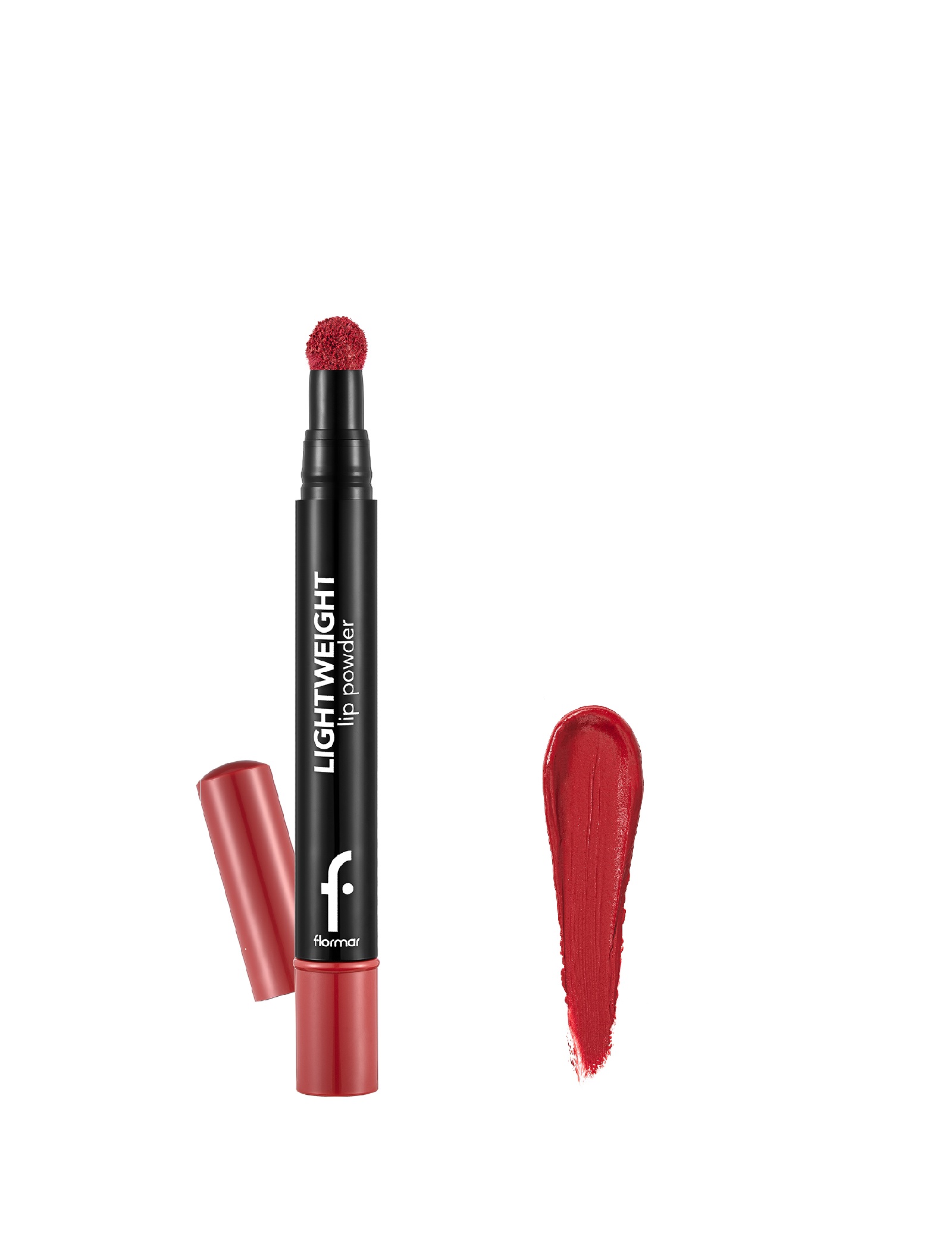 رژ لب پودری پددار فلورمار لایت ویت Flormar Lightweight Lip Powder   کد 008 Essential
