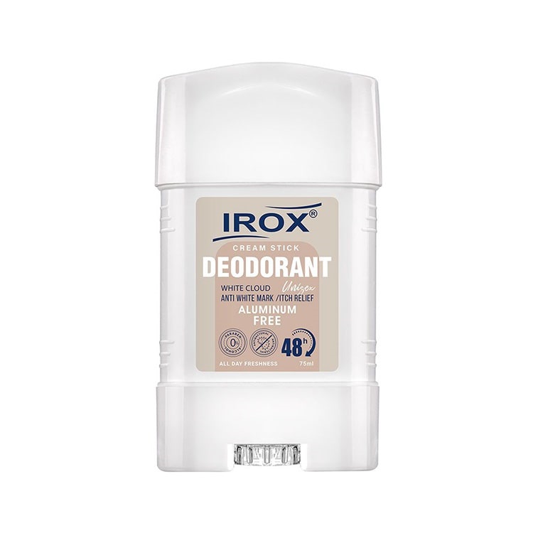 دئودورانت استیک کرمی ایروکس مدل White cloud حجم 75 میلی‌لیتر