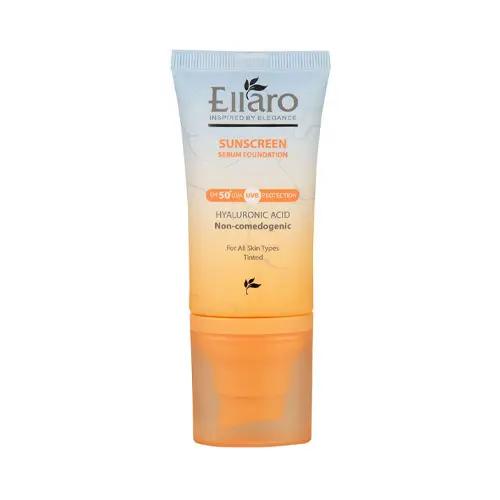 سرم ضد آفتاب SPF50 الارو رنگی طبیعی حجم 40 میلی‌لیتر