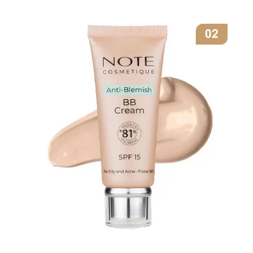 بی بی کرم آنتی بلمیش نوت NOTE Anti-Blemish BB 02 حجم 30 میلی‌لیتر