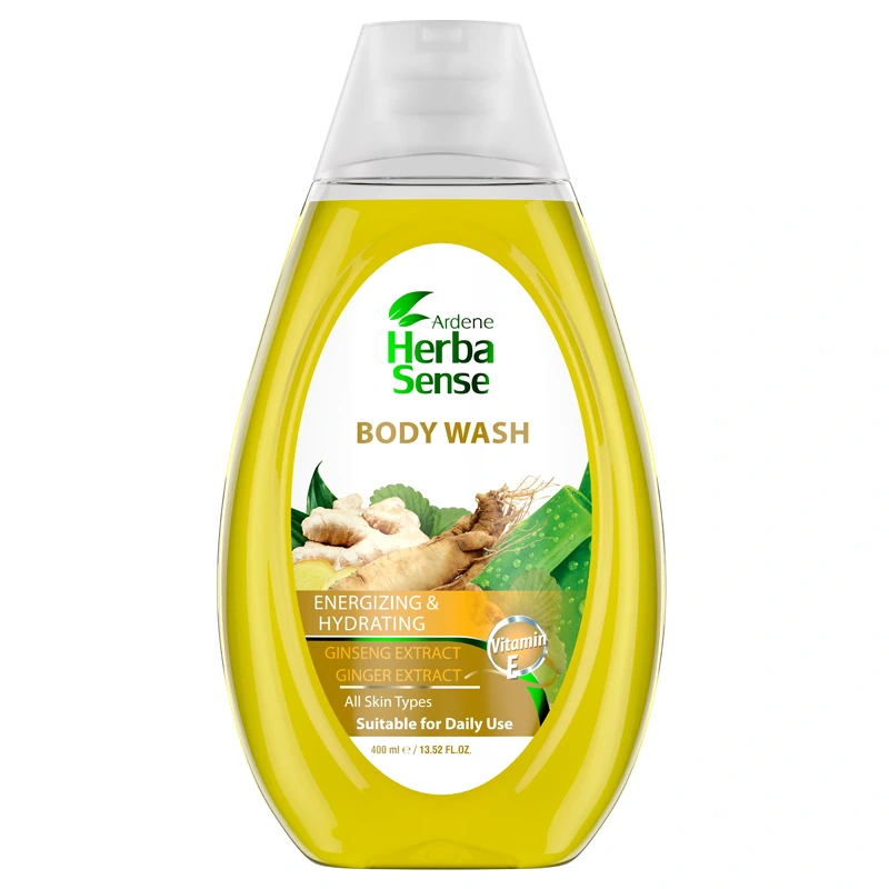 شامپو‌بدن با رایحه انرژی‌بخش هرباسنس آردن حجم 400 میلی‌لیتر