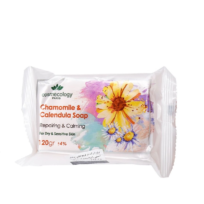 صابون بابونه و کالندولا کاسمکولوژی حجم 120 گرم