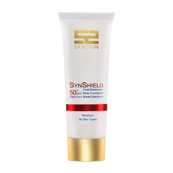 فلوئید ضدآفتاب +SPF50 مدیوم ساین اسکین حجم 50 میلی‌لیتر