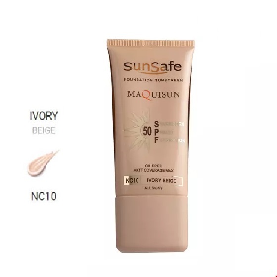 کرم ضدآفتاب سان‌سیف MAQUISUN کد NC10 حجم 40 میلی‌لیتر
