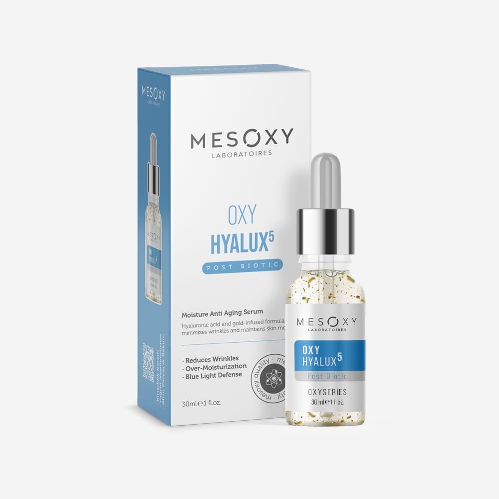 سرم آبرسان و رفع چین و چروک مزوکسی Mesoxy OXY Hyalux 5 حجم 30 میلی‌لیتر