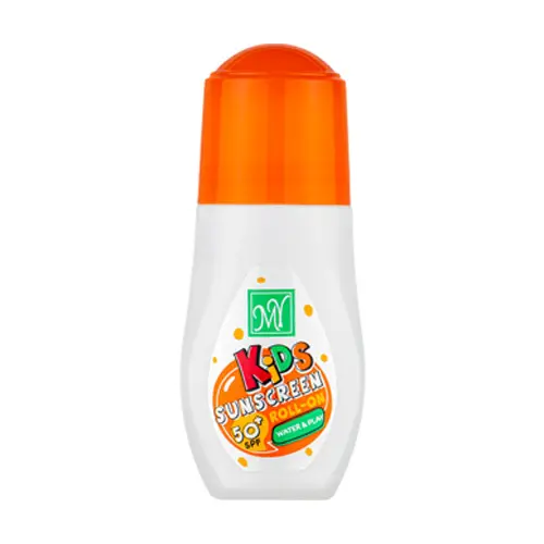 رولان ضدآفتاب کودک مای بدون‌رنگ دارای spf50 حجم 50 میلی‌لیتر