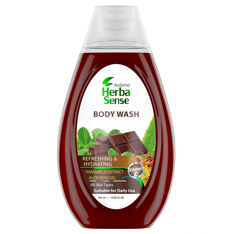 شامپوبدن آردن هرباسنس مدل طراوت‌بخش پوست حجم 400 میلی‌لیتر