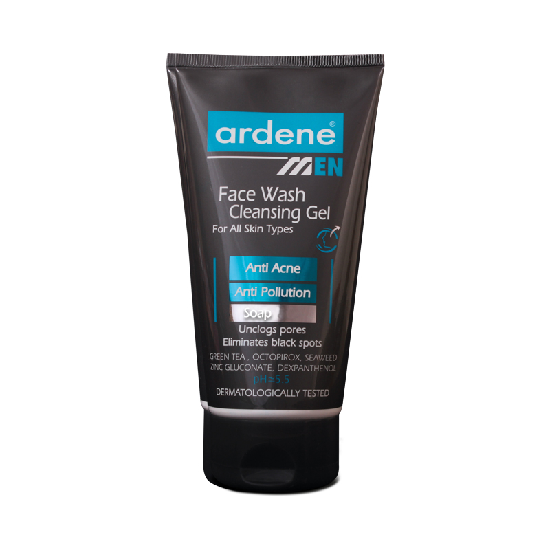 ژل شستشوی صورت آقایان آردن حجم 150 میلی‌لیتر